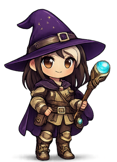 Girl - Witch hat